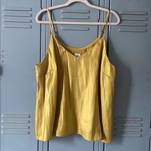 Flowy Chartreuse Tank